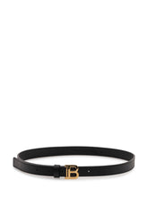 Slim Belt with Metal Logo Buckle - Balmain Kids | $store$