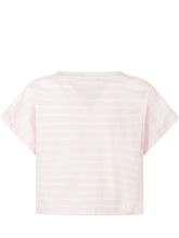 Cropped T-shirt with Front Knot - Balmain Kids | $store$