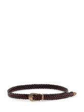 Braided Belt with Decorative Buckle - Alberto Luti | $store$