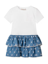 T-shirt Dress with Tiered Skirt - Kids | $store$