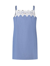 Mini Dress with Straps and Lace - Kids | $store$