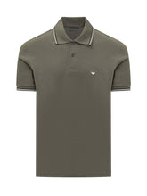 Polo with Chest Logo and Classic Collar - Emporio Armani | $store$