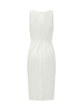 Sleeveless Midi Dress with Pleats - Elisabetta Franchi | $store$