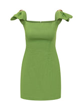 Short Dress with Draped Straps - Elisabetta Franchi | $store$