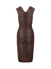 Draped Knit Midi Dress - Elisabetta Franchi | $store$