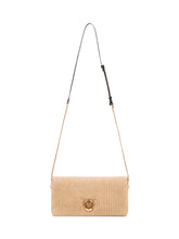 Click Soft Bag with Flap and Woven Texture - New Collection | $store$