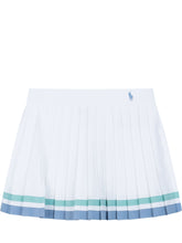 Pleated Skort with Contrast Stripes - Kids | $store$