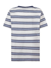 Striped T-shirt with Embroidered Logo - Kids | $store$