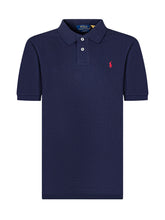 Boys  Cotton Piqué Polo with Embroidered Logo - Kids | $store$