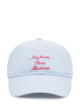 Cap with Slogan Embroidery - Drole De Monsieur | $store$