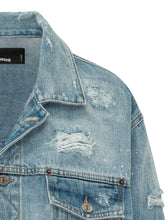 Cropped Denim Jacket with Pockets and Buttons - Dsquared2 | $store$
