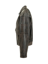 Leather Bomber Jacket - New Collection | $store$