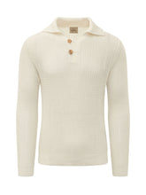 Knit Polo Sweater with Buttons - Men | $store$