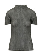 Ribbed High Neck Knit Top - Momoni Women | $store$