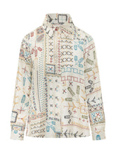 Printed Shirt with Mixed Pattern - Momoni Women | $store$