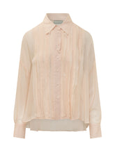 Shirt with Pleated Panel - Momoni Women | $store$