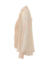 Shirt with Pleated Panel - Momoni Women | $store$