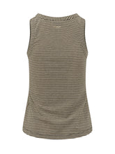 Striped Sleeveless Knit Top - Momoni Women | $store$