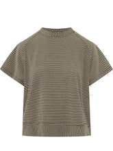 Striped Short Sleeve T-shirt - Momoni Women | $store$
