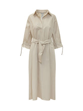 Poplin Shirt Dress with Belt - Max Mara | $store$