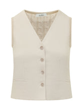 Buttoned V Neck Gilet - Max Mara | $store$