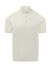 Short Sleeve Knit Polo - Filippo De Laurentiis | $store$