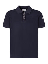 Short-Sleeve Cotton Polo with Logo Detail - Kids | $store$