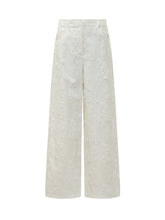 Jacquard Wide-Leg Trousers - Msgm | $store$