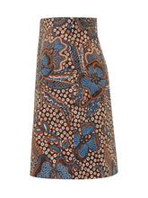 Skirt with Floral Print and Polka Dot Pattern - New Collection | $store$
