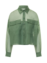 Shirt with Collar and Patch Pockets - New Collection | $store$