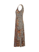 Sleeveless Printed Dress - New Collection | $store$
