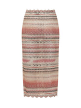 Boho Striped Midi Skirt with Side Slit - Isabel Marant | $store$