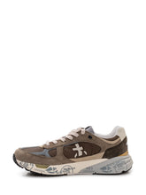 Sneakers in Leather and Fabric - Men | $store$