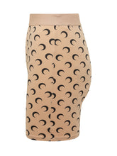 High Waist Shorts with Moon Print - Marine Serre | $store$