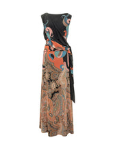 Long Dress with Draping and Paisley Print - Etro | $store$