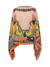 Poncho with Pattern Print - Etro | $store$
