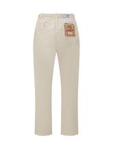 Cotton Tapered Pants with Pleats - Men | $store$
