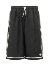 Long Shorts with Drawstring and Side Stripes - Adidas Originals | $store$