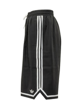 Long Shorts with Drawstring and Side Stripes - Adidas Originals | $store$