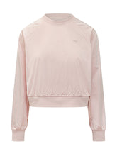 Pearl Crew Neck Sweatshirt with Logo and Sleeve Embellishments - Adidas Originals | $store$