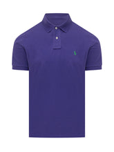 Cotton Polo Shirt with Embroidered Logo - Men | $store$