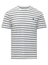 Striped Knit T-Shirt with Logo - Men | $store$