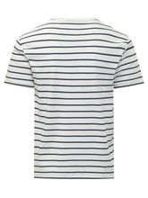 Striped Knit T-Shirt with Logo - Men | $store$