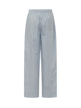 Striped Pants with Embroidery - Des Phemmes | $store$