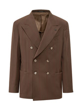 Double Breasted Blazer with Peak Lapels - Gabriele Pasini | $store$