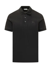 Polo Shirt with Buttons and Logo - Burberry | $store$