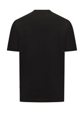 T-shirt con Logo Frontale a Contrasto - Abbigliamento Uomo | $store$