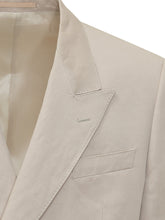 Men's Beige Double-Breasted Blazer - Boss By Beckham | $store$