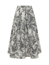Full Skirt with Toile Print - Lunatica | $store$