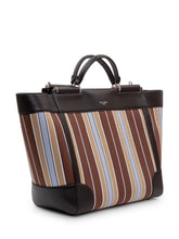 Top Handle Bag with Striped Pattern - Dolce & Gabbana | $store$